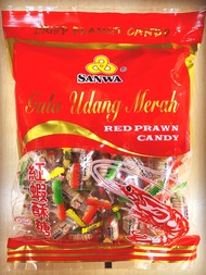 CRISP PEANUT CANDY RED PRAWN CANDY 红蝦酥糖 GULA UDANG MERAH 350G