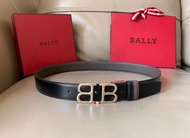 💜BALLY巴利 雙面牛皮男款皮帶 寬3.4cm 禮物/節日/生日/情人節