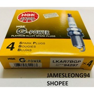 ORIGINAL LKAR7BGP (94297) NGK G-POWER SPARK PLUG TOYOTA ALTIS 2ZR-FE 3ZR-FE RAV4 ZSA30 PRIUS ZVW30 W