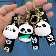 National Treasure Panda Keychain Bear Key Pendant Children's Schoolbag Ornaments Children's Day Stall Gifts