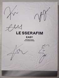 【只此一份🔥】LE SSERAFIM mini3《EASY》正版簽名專輯💿