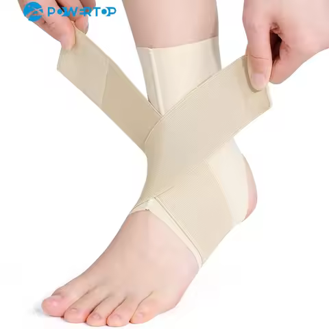 1pcs Ankle Brace,Adjustable Breathable Compression Ankle Support,for Men and Women with Sprained Ank