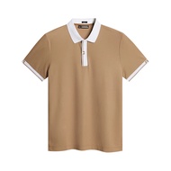 J.Lindeberg Bay Slim Men's Polo (E376 Tigers Eye)