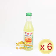 木村飲料 - 【6支優惠】富士山柚子梳打汽水 果汁梳打 240ml 日本直送 此日期前最佳：2026/7/26