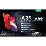 OPPO A3S NEWSET (ORIGINAL OPPO)