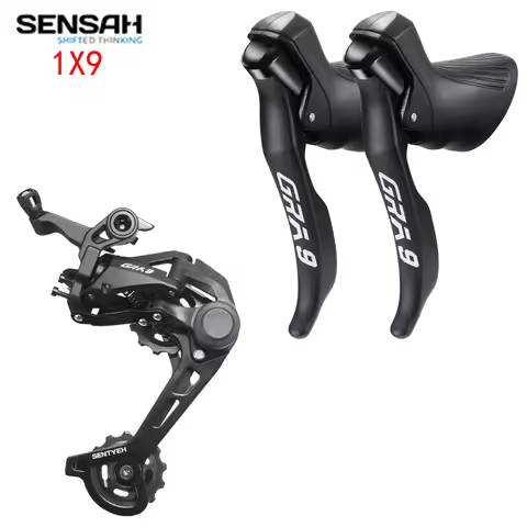 SENSAH GRA 1x9 Speed, 9s Road Groupset, R/L Shifter + Rear Derailleurs, Gravel-bikes Cyclo-Cross