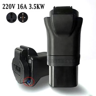 GB/T Male / Female to EU Schuko V2L Car Discharge EV Charging Cable Power Station Adapter For BYD At