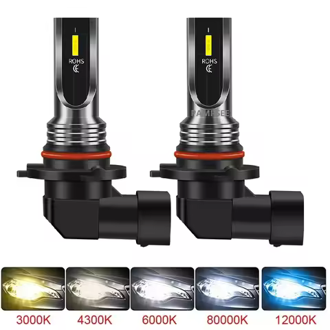 New 2Pcs 16000LM Headlamp H1 H6 H7 HB3 HB4 9005 9006 H8 H11 H3 Moto Bulb 12V 24V Auto H4 LED Motorcy