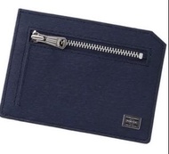 藍色現貨🇯🇵Porter current card case / Porter leather card holder / 真皮卡包 porter