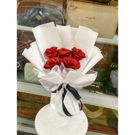 Flower bouquet of 5 mixed mesh flowers FG71023