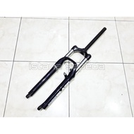 NEW FORK GARPU SEPEDA MTB UKURAN 26 INCH RST BLAZE BLACK HITAM PRELOAD TRAVEL 120MM