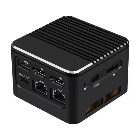 Dual Lan Ultra Small Portable 2.5GbEMicro Firewall Router I ntel Alder N100 N200 I3 N305 2xI226V Nic