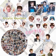 Cortis 5pcs Acrylic Keychain Pendent MARTIN JUHOON JAMES Photocard Diy Stickers Collections