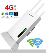 4G Outdoor Router AP, 4G+3G SIM Card WiFi Router IP66 Waterproof 2.4G LTE Wireless AP Wifi Router 4G