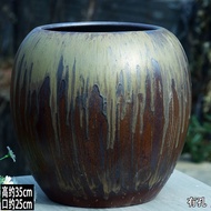 Extra Large Floor Landscape Pot Breathable Floor Coarse Pottery Pot Happiness Tree Fortune Tree Clay