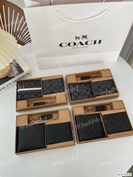【全新包順豐】Coach- 男短款錢包卡包 NO 17