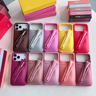 Hailey Bieber Phone Case with Rhode Gloss Lipstick Holder New Color INS DIY Silicone Lipstick for IP