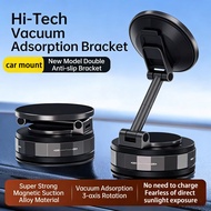X68 car phone holder car navigation magnetic bracket center console folding vacuum suction cup phone