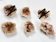 阿根廷 粉晶 原石 小窩 4粒