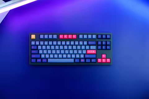 GMK Kabukicho Keycap, 129 Keys PBT Keycaps Cherry Profile DYE-SUB Personalized GMK Keycaps For Mecha