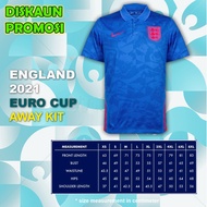 England Away Football Jersey 2021(Euro Cup) - England Bola Sepak Jersi