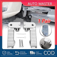 Aluminum Alloy Ebike Pedal Set Foot Rest Foldable Footrest Pedal Replacement For Ebike Bicycle 1Pair