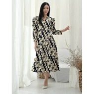 Gj 258 - Women's Batik Dress/Modern Batik Dress