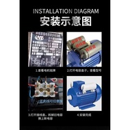 Motor Capacitor 450V Single Phase Motor 220V Start Operation Capacitor 250UF40UF300UF50UF