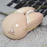【快速出貨】mofii摩天手M6無線滑鼠女生可愛兔兔子辦公筆記本電腦用滑鼠