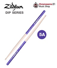 ไม้กลอง Zildjian 5A Purple Dip Drumsticks