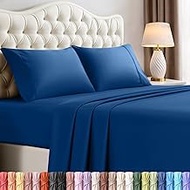 Utopia Bedding King Sheets - 4 Piece Bedding - Brushed Microfiber - Shrinkage and Fade Resistant - E