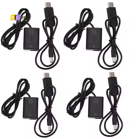 A13E-4X Np-Fw50 Dummy Battery W/Dc Power Bank (5V 2A) USB Adapter For Sony A7R, A7, A7S, A7S Ii, A50
