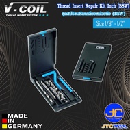 V-Coil Thread Repair Kit With Inch Unit (BSW) size 1/8-1/2-BSW 1/8-1/2
