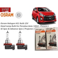 Osram Halogen H11 Bulb Head Lamp Bulb For Perodua Axia ( 2014 - Present ) SE & AD Spec ( Projector )