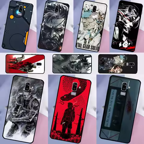 Game Metal Gear Solid Case For Samsung Galaxy J3 J5 J7 2017 J1 A3 A5 2016 A7 A9 J8 J6 J4 A6 A8 Plus 