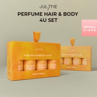 [JULYME] Perfume Hair & Body 4U Travel Set(Perfume Shampoo 60ml, Perfume Treatment 60ml, Perfume Bod