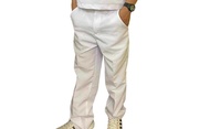 White Pants RTW for Men / Male uniform pants for Nurse, Biology, Dentistry, Dental Medicine, Doctor 