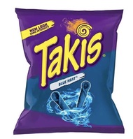 ***ส่งด่วนมาก*** **ขนม Takis Fuego/Blue Heat ขนมข้าวโพดทอดกรอบ รสเผ็ด เปรี้ยว นำเข้าจากอเมริกา  USA