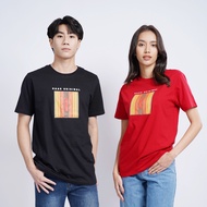 haas เสื้อยืดแขนสั้น unisex ผู้ชาย ผู้หญิง ลายสรีน HAAS ORIGINAL SBSK2624