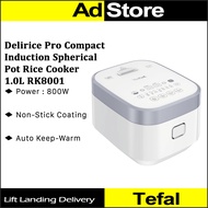 Tefal Delirice Pro Compact Induction Spherical Pot Rice Cooker 1.0L RK8001