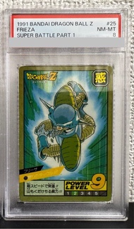 1991龍珠激鬥1 菲利#25暗閃 PSA8 (非常罕有)