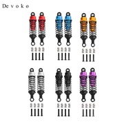 [Devoko] 2x RC Car Shock Absorbers 1/12 1/16 Scale Upgrade Metal Replacement Sturdy 55mm RC Shocks D
