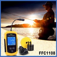 COD Alat Bantu Tangkap Ikan Pelacak Ikan Portable Sonar Fish Laut Sungai Kolam Finder Range 100M / g