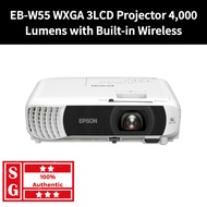 [NEW!] Epson EB-W55 WXGA 3LCD Projector 4000 Lumens Projector WXGA Projector Office Projectors Epson