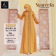 Gamis Lubi terbaru / Lubi syareefa / gamis hitam / gamis kondangan