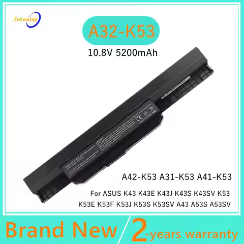 Laptop battery for asus X43S X43SJ X43SV X44C X84C X84H X43U A41-K53 X84S X44H X44L X43E X84 X54 X54