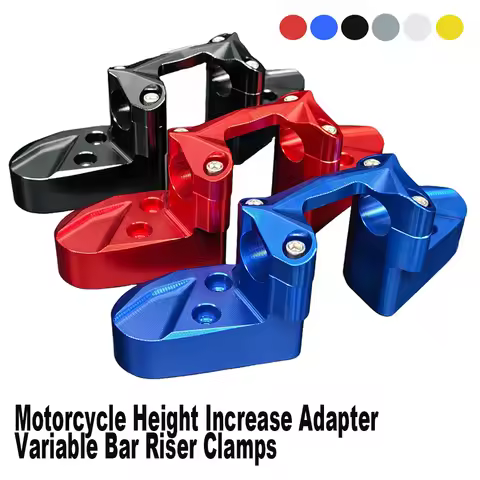 28mm Universal New Motorcycle Height Increase Adapter Variable Bar Riser Clamp For Pulsar NS200 BMW 