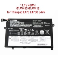 JGD Genuine Lenovo 01AV413 01AV412 E470 E470C E475 SB10K97570 11.1v 4.08ah 45wh Laptop Battery Ready