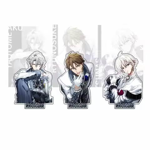 Anime IDOLiSH7 TRIGGER Combination 15cm Double-sided printed Acrylic stand key chains Gaku Yaotome T