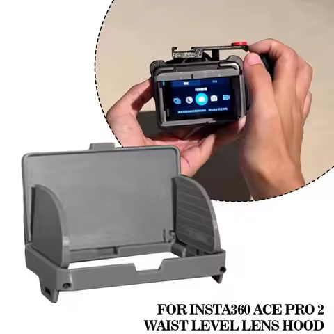 Lens Hood For Insta360 Ace Pro2/Ace Pro Protective Anti-Glare Sun Shade Viewfinder Accessory For Ins